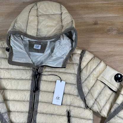 C.P. Company D.D. Shell Lens Down Jacket in Frozen Dew