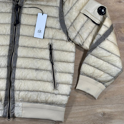 C.P. Company D.D. Shell Lens Down Jacket in Frozen Dew