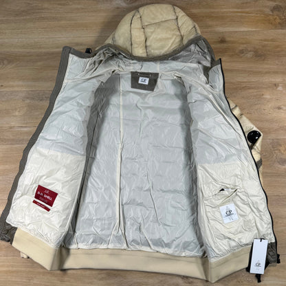 C.P. Company D.D. Shell Lens Down Jacket in Frozen Dew