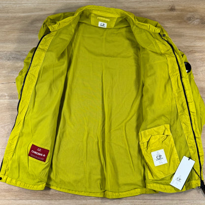 C.P. Company Chrome-R Lens Overshirt in Antique Moss - Yellow