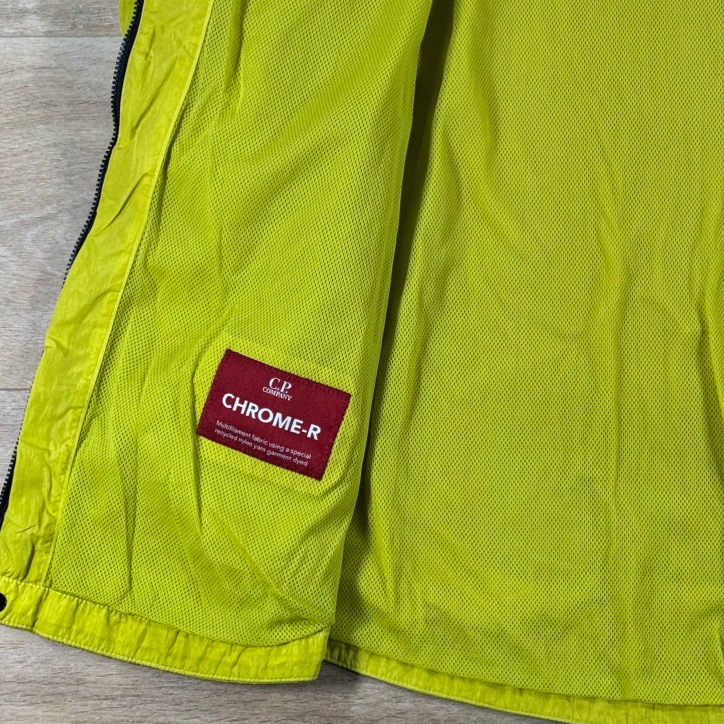 C.P. Company Chrome-R Lens Overshirt in Antique Moss - Yellow