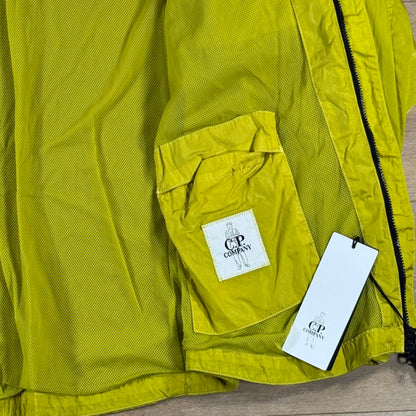 C.P. Company Chrome-R Lens Overshirt in Antique Moss - Yellow