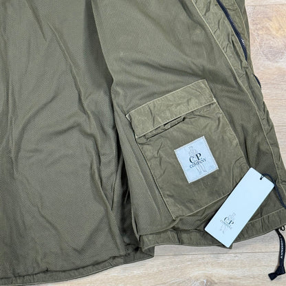 C.P. Company Chrome-R Lens Overshirt in Ivy Green
