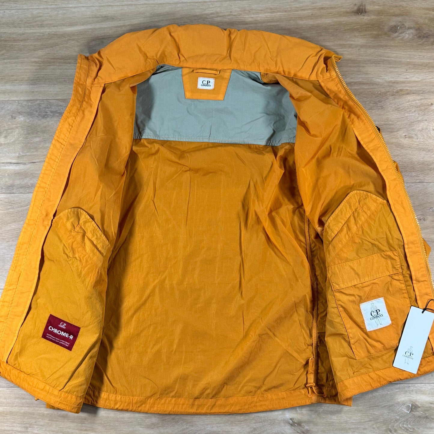 C.P. Company Chrome-R Lens Jacket in Desert Sun - Orange
