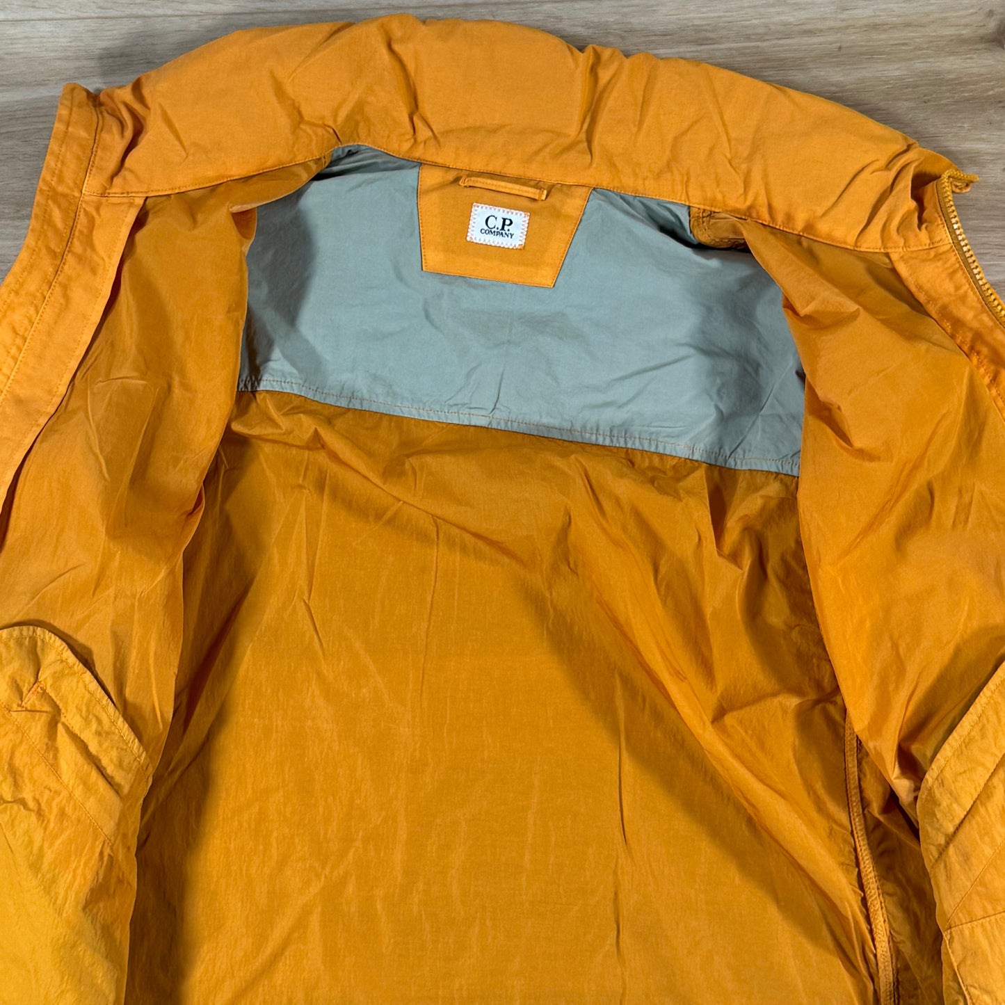 C.P. Company Chrome-R Lens Jacket in Desert Sun - Orange