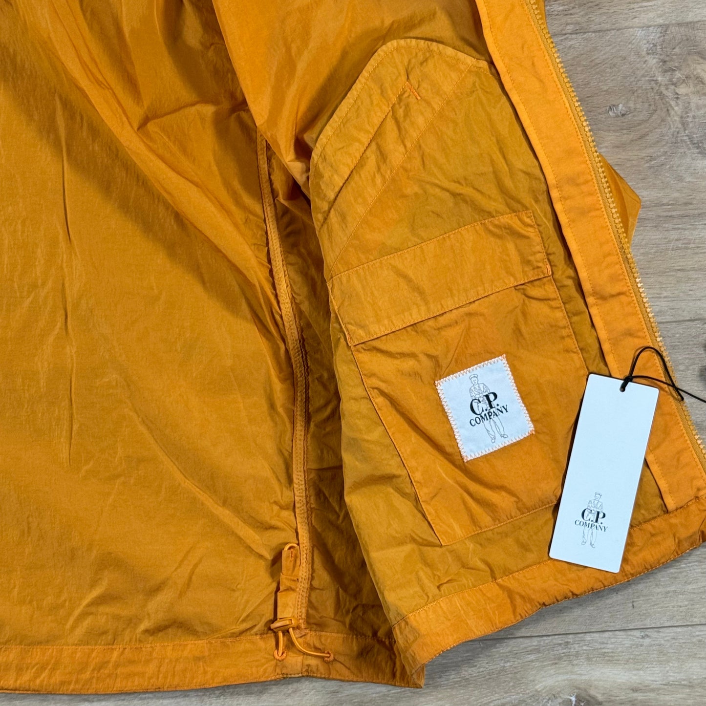 C.P. Company Chrome-R Lens Jacket in Desert Sun - Orange