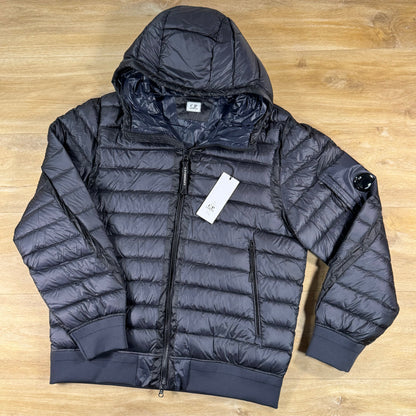 C.P. Company D.D. Shell Lens Down Jacket in Navy