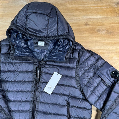 C.P. Company D.D. Shell Lens Down Jacket in Navy