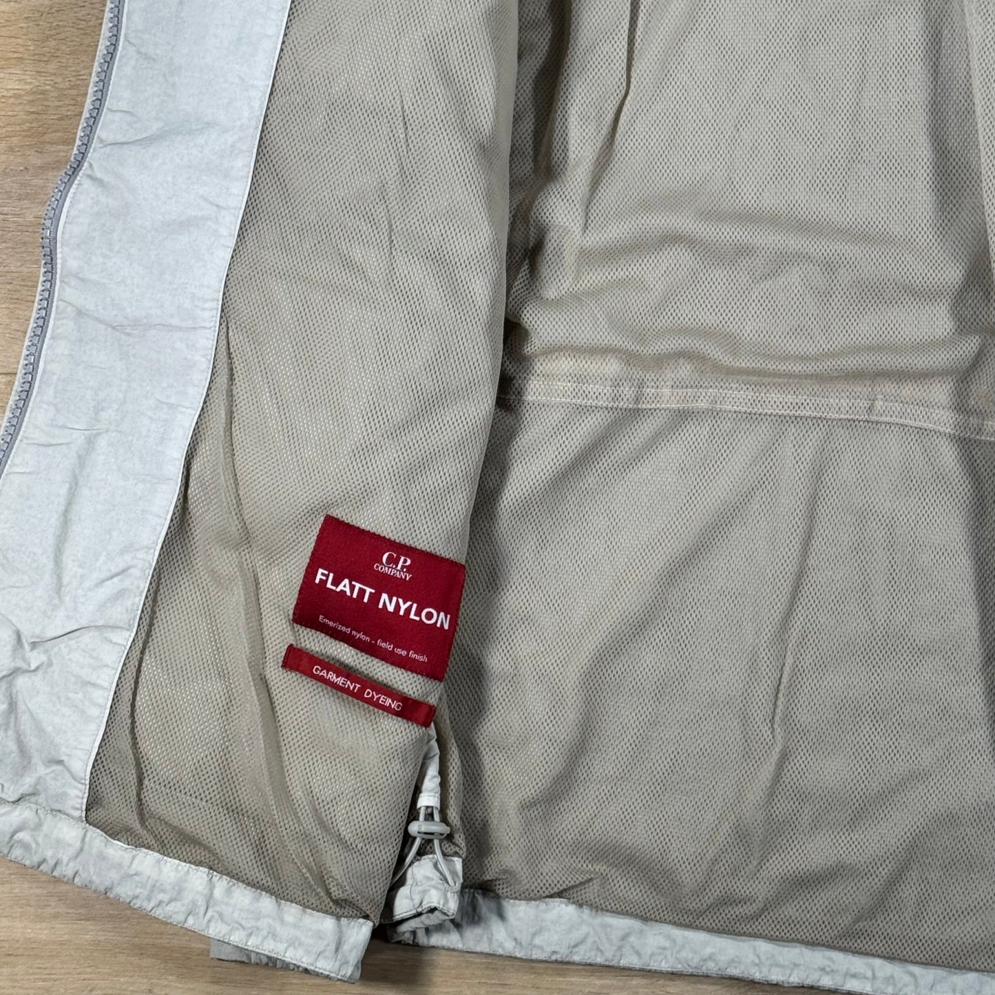 C.P. Company Flatt Nylon Goggle Lens Jacket in Dove