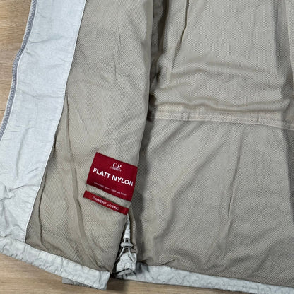 C.P. Company Flatt Nylon Goggle Lens Jacket in Dove
