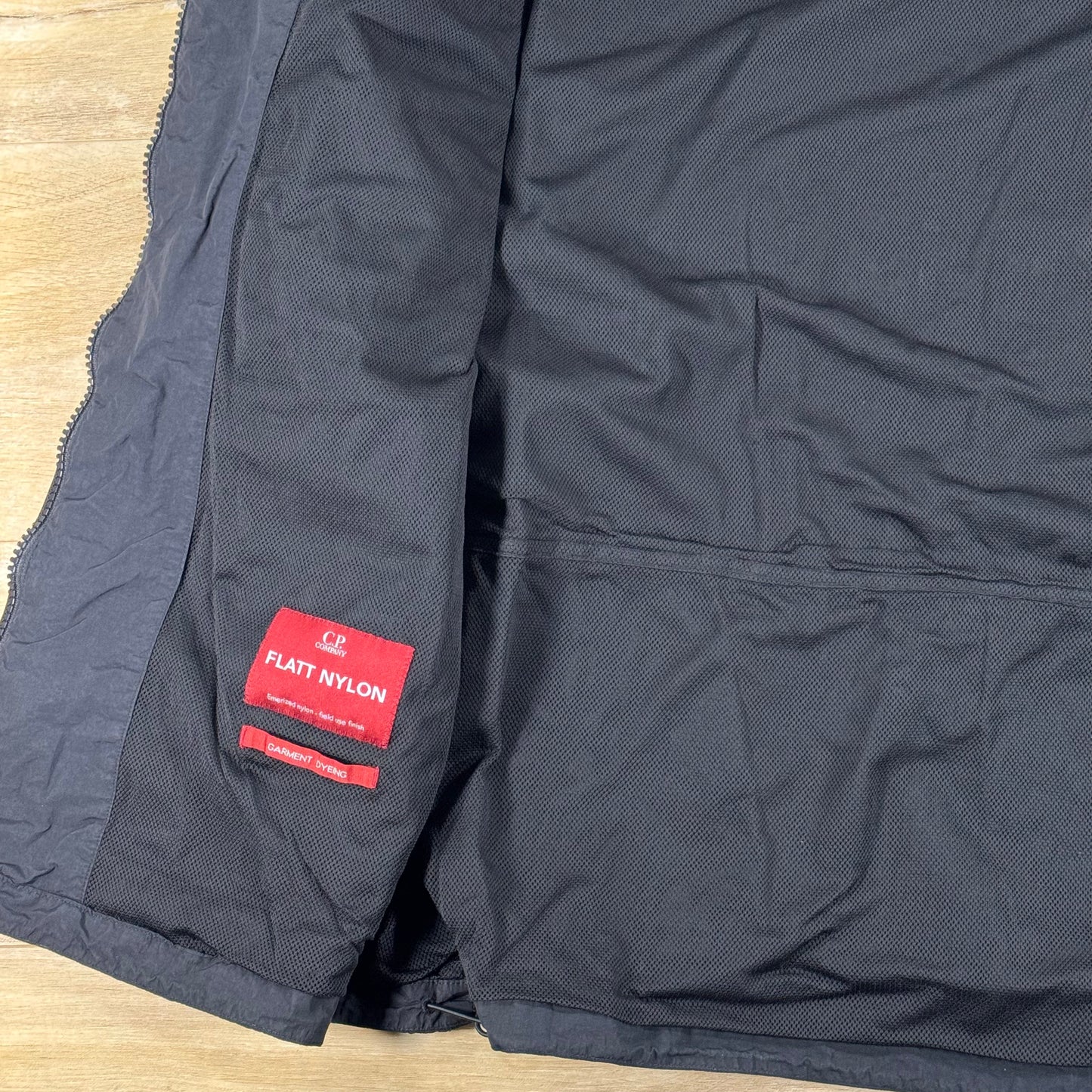 C.P. Company Flatt Nylon Goggle Lens Jacket in Black