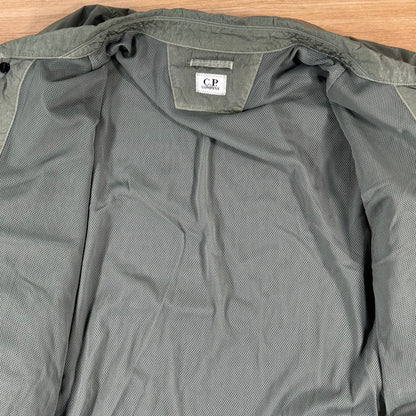 C.P. Company Chrome-R Lens Overshirt in Laurel Wreath