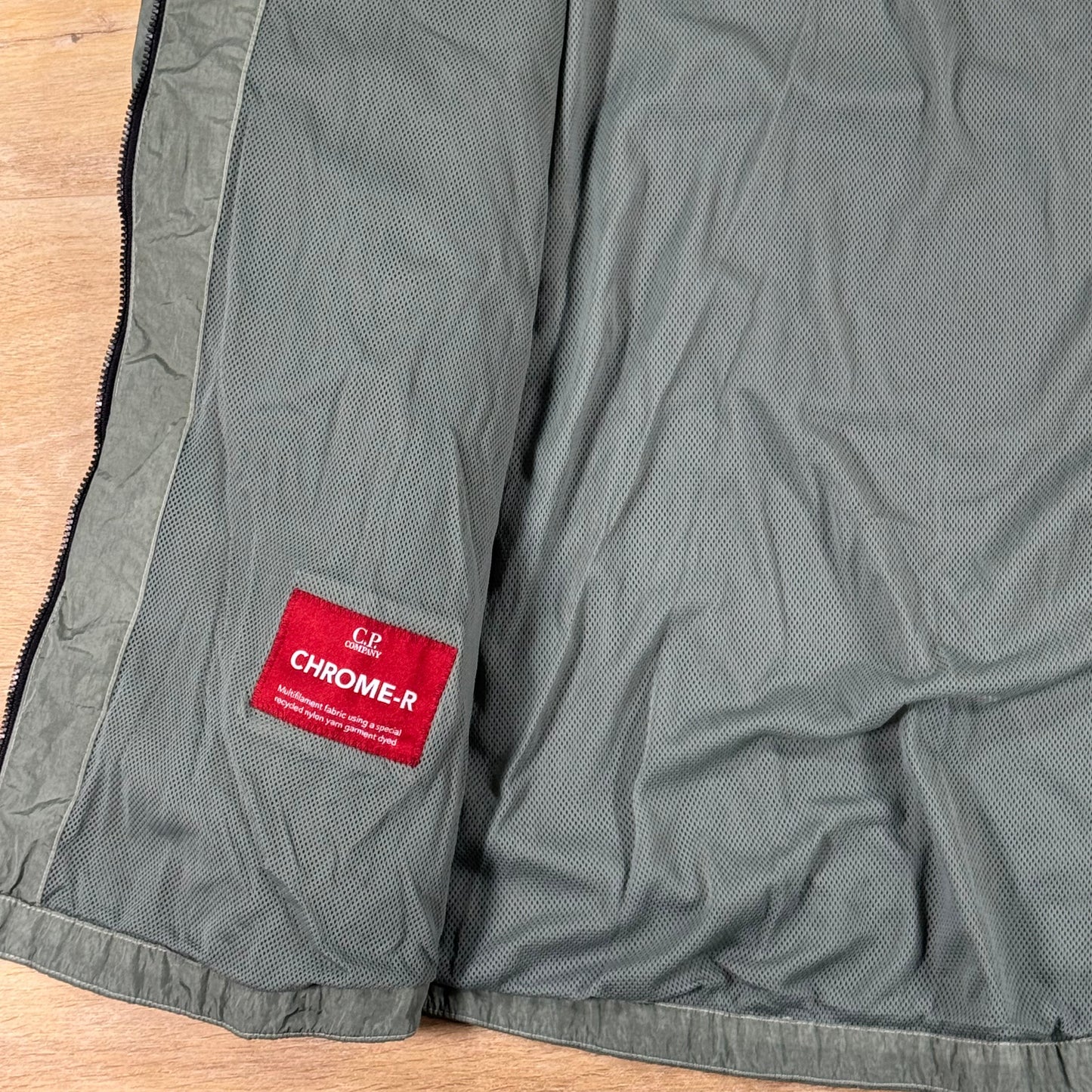 C.P. Company Chrome-R Lens Overshirt in Laurel Wreath