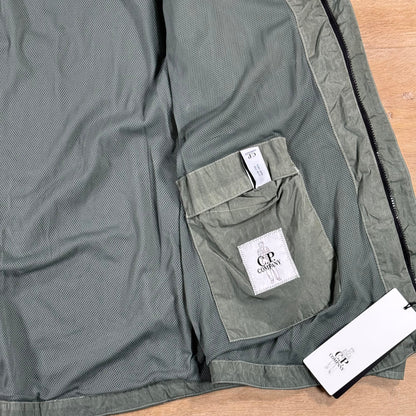 C.P. Company Chrome-R Lens Overshirt in Laurel Wreath