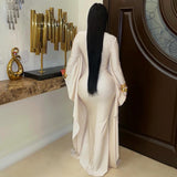 Load image into Gallery viewer, Silhouette maxi dress (Nude)