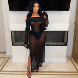 Load image into Gallery viewer, Venice maxi dress (Black)