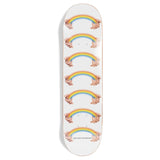 Load image into Gallery viewer, Jacuzzi Skateboard Deck Rainbow Hands Jet Ski White 8.75" x 31.5"