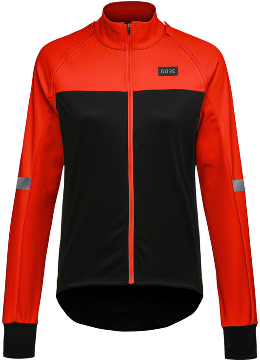 Gorewear Phantom Jacket - Black/Fireball Women's Small