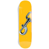 Load image into Gallery viewer, Jacuzzi Skateboard Deck Carabiner Jet Ski Yellow 9.0" x 31.8"