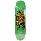 Load image into Gallery viewer, Jacuzzi Skateboard Deck Chair on Fire Twin Tail 8.25" x 31.5"