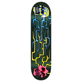 Load image into Gallery viewer, Krooked Skateboard Deck Worrest Skull and Bolts Twin Tail Slick 8.3" x 31.9"