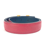 Load image into Gallery viewer, Hermes Belt H Constance Mini Leather Red And Navy