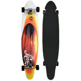 Load image into Gallery viewer, Krown Longboard Complete Kicktail Orange Sunset