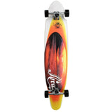 Load image into Gallery viewer, Krown Longboard Complete Kicktail Orange Sunset
