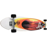 Load image into Gallery viewer, Krown Longboard Complete Kicktail Orange Sunset