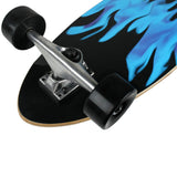 Load image into Gallery viewer, Krown Longboard Complete Pintail Blue Flame