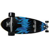 Load image into Gallery viewer, Krown Longboard Complete Pintail Blue Flame