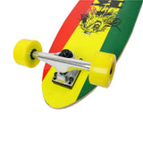 Load image into Gallery viewer, Krown Longboard Complete Pintail Rasta