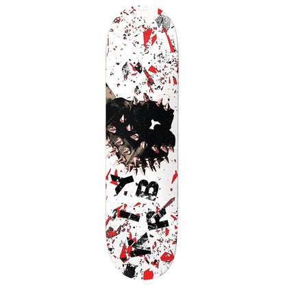 Deathwish Skateboard Deck Taylor Kirby Ironmind White 8.25" x 32"