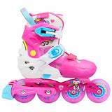 Load image into Gallery viewer, Flying Eagle L6 Lumos Pink Kids Skates