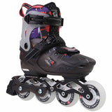 Load image into Gallery viewer, Flying Eagle L8 Lumafly Black Kids Skates