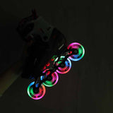 Load image into Gallery viewer, Flying Eagle L8 Lumafly Black Kids Skates