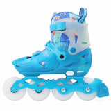 Load image into Gallery viewer, Flying Eagle L8 Lumafly Blue Kids Skates