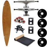 Load image into Gallery viewer, Moose Longboard Complete 9" x 47.75" Pintail Natural