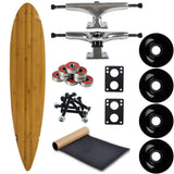 Load image into Gallery viewer, Moose Longboard Complete 9" x 43" Pintail Bamboo