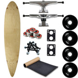 Load image into Gallery viewer, Moose Longboard Complete 9" x 43" Pintail Natural