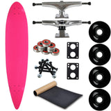 Load image into Gallery viewer, Moose Longboard Complete 9" x 43" Pintail Neon Pink