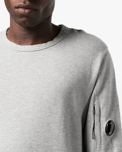 Light Fleece Sweatshirt Grey Melange