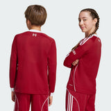 Load image into Gallery viewer, adidas Liverpool FC 25/26 Long Sleeve Home Jersey Kids