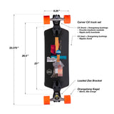 Load image into Gallery viewer, Loaded Boards Fathom Surfskate Complete; Zee Bracket, Carver Trucks and Orangatang Kegels