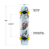 Load image into Gallery viewer, Loaded Longboard Complete Tesseract II Spectra 9.6" x 39.5"