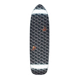 Load image into Gallery viewer, Hockey Skateboard Deck Lonliest Feeling Shaped Black 8.44" x 31.89"