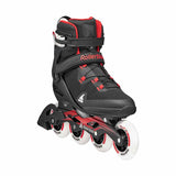 Load image into Gallery viewer, Rollerblade Macroblade 90 Black Red Skates