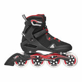 Load image into Gallery viewer, Rollerblade Macroblade 90 Black Red Skates