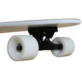 Load image into Gallery viewer, Moose Longboard Complete 9" x 40" Kicktail WHITE