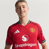 Load image into Gallery viewer, adidas Manchester United 25/26 Home Authentic Jersey
